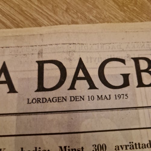 Svenska Dagbladet Lördagen den 10 Maj 1975