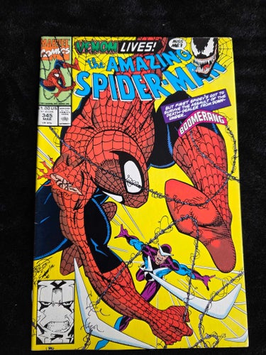 Amazing Spider-Man (1963 1st Series) #345 (Newsstand Edition)