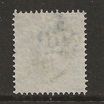 Facit 52 Stockholm Ö 19/2 1895 En böjd tand.