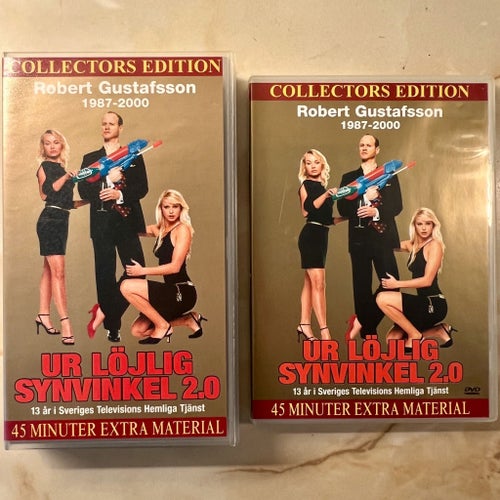 Ur Löjlig Synvinkel 2.0 – Robert Gustafsson | Collectors Edition | VHS + DVD