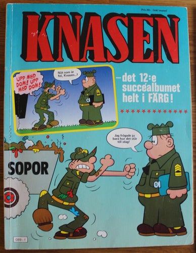 KNASEN ALBUM 1988 Det 12:e succéalbumet helt i färg