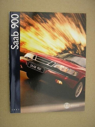 Försäljningsbroschyr SAAB 900 1997