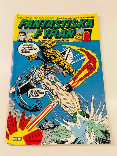 Fantastiska Fyran , Nr 9 - 1980
