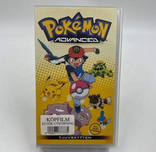 Pokémon Advanced Tjuvskytten VHS