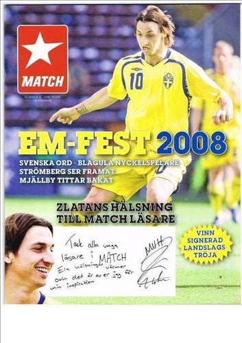 EM 2008: Match Nr 5 2008 - inför EM