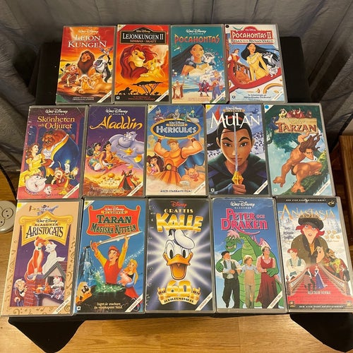 14st Disney VHS Klassiker - Samling