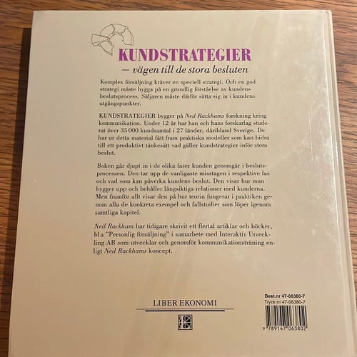 Kundstrategier - vägen till de stora besluten av Neil Rackham