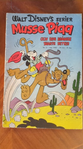 Walt Disney's Serie Musse Pigg och Den Brakige Svarte Petter, 1955