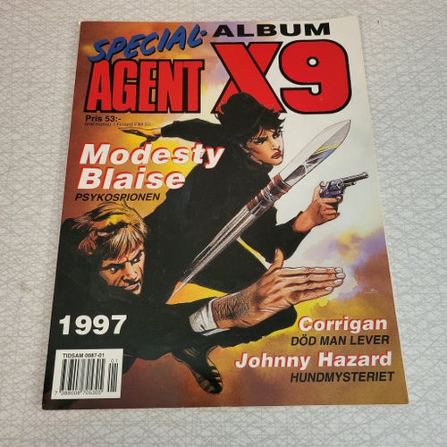 Special Agent X9 Album - Modesty Blaise, Corrigan, Johnny Hazard - 1997