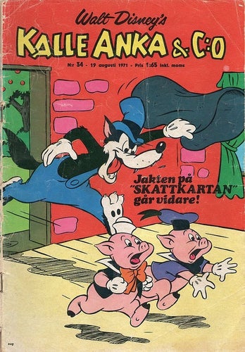 Kalle Anka & C:o Nr 34 1971