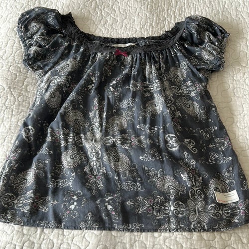 Mörkgrå blus Odd Molly