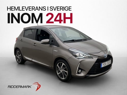 Toyota Yaris Hybrid e-CVT Executive Backkamera Halvskinn