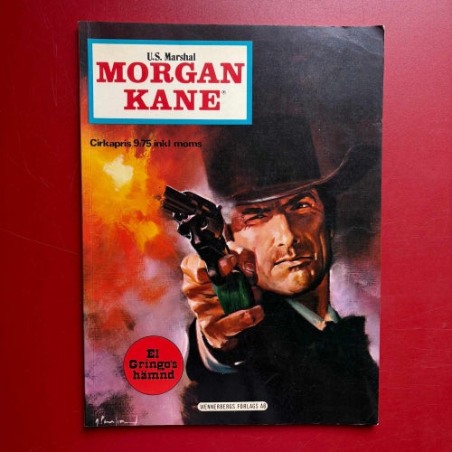 3 album med U.S. Marshal MORGAN KANE Louis Masterton