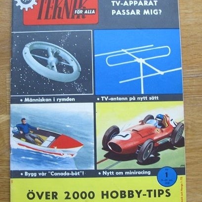 Tidning - Teknik för alla Nr.1 1959