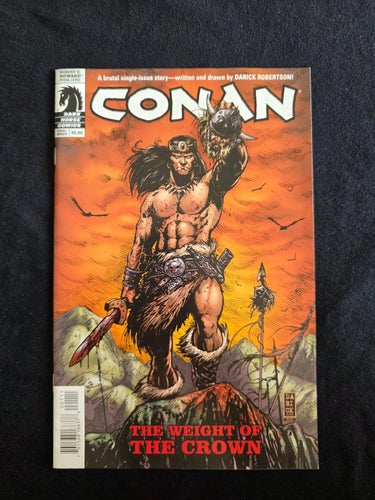 Conan The Weight of the Crown (2010 Dark Horse) #1