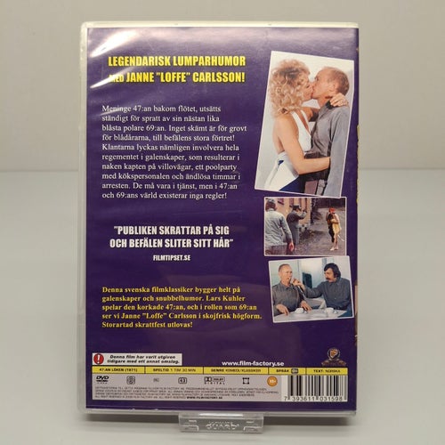 47:an Löken - Janne Loffe Carlsson - Region 2, DVD-Film, ej text, Fint skick