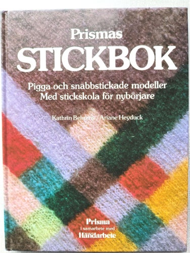 Prismas Stickbok av Kathrin Behrens / Ariane Heyduck, 1984