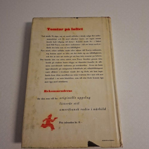 Fredric Brown - Tomtar på loftet (inb) 1950 Gebers kriminalserie