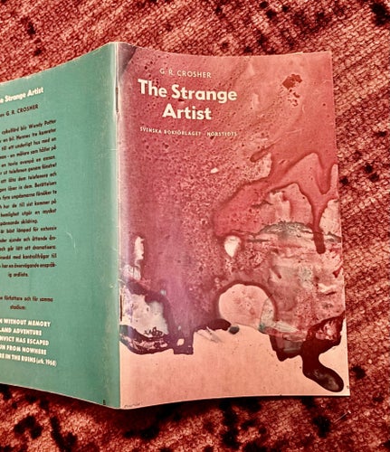The Strange Artist av G.R. Crosher, 1967. Läromedel med vokabulär. 60-tal.