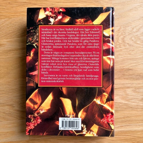 September – Rosamunde Pilcher | Inbunden | Perfekt sommarläsning