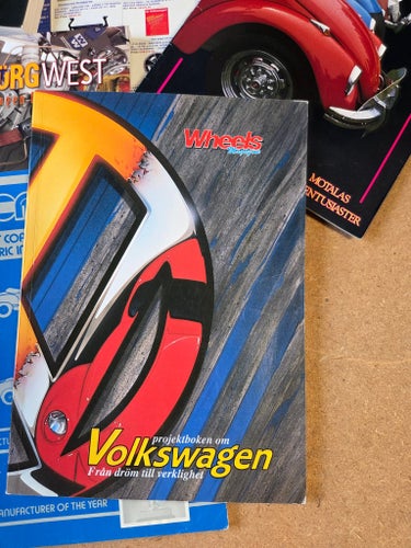 Tidningar och kataloger om Volkswagen
