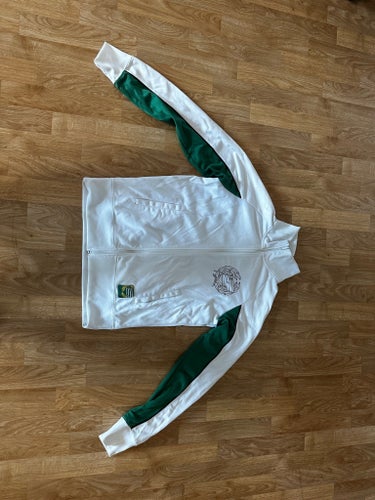 Hammarby vit, grön tröja, storlek L