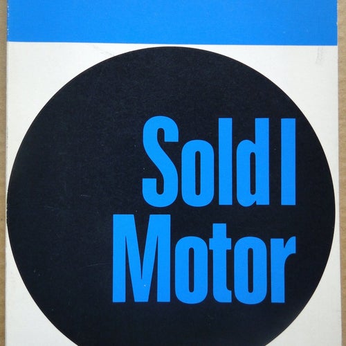 Sold I Motor 1967