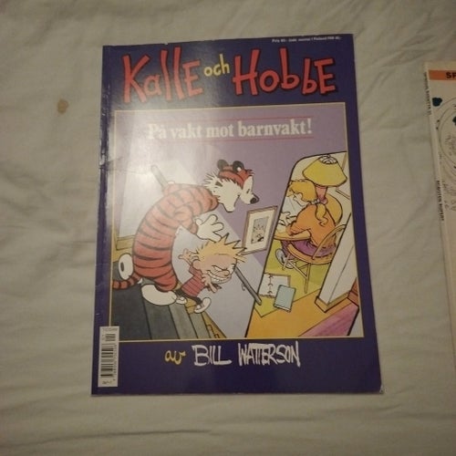 Kalle och Hobbe: På vakt mot barnvakt! av Bill Watterson, 1992