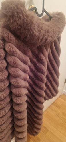 Brun poncho