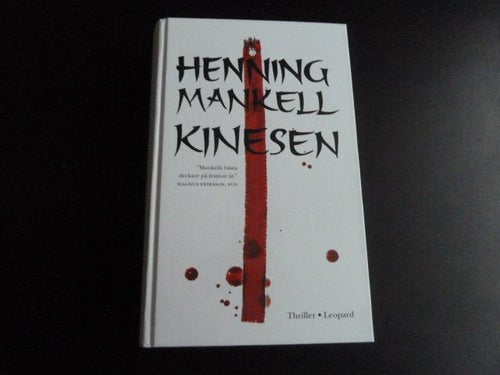 KINESEN, 2009, HENNING MANKELL, BOK, BÖCKER