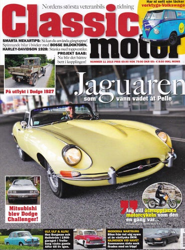 Classic 2015-11 Jaguar.VW Buss Transporter 1963.BMW 2000 CS