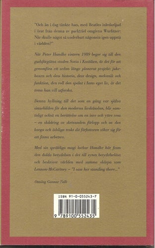 Peter Handke: Tankar om jukeboxen.