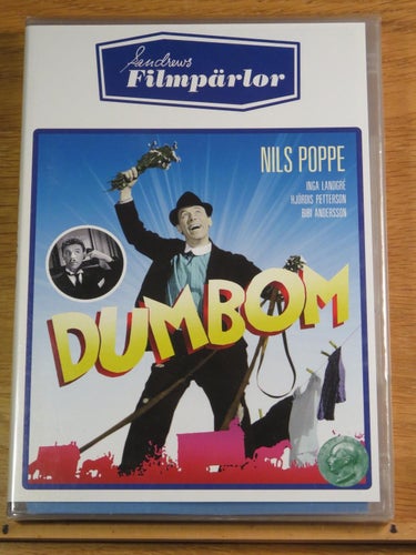 Dumbom Nils Poppe Sandrews filmpärlor Ny & Inplastad!