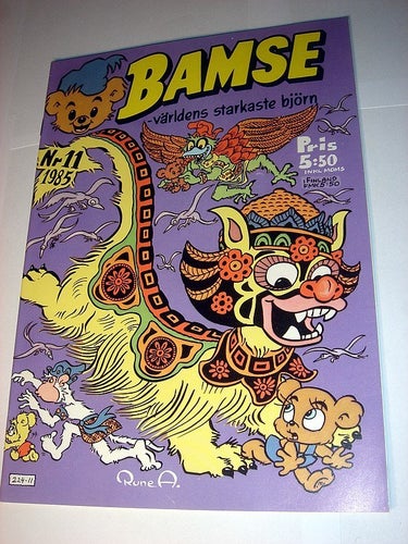 BAMSE 1985 11 (svensk) NY OLÄST