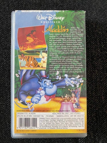 Disney - Aladdin - VHS