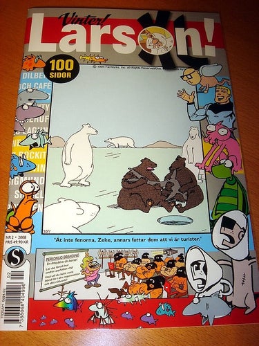 LARSON XL (svensk) NY OLÄST Nr 2 2008 !! 100 SIDOR !!