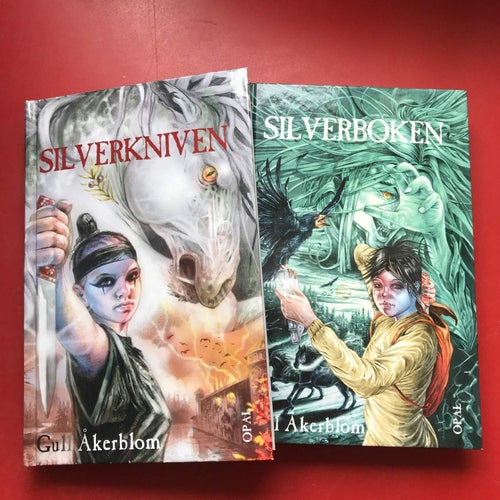 SILVERKNIVEN + SILVERBOKEN Gull Åkerblom