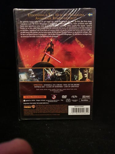 Star Wars - The Clone Wars - Säsong 1 vol 2 (DVD) - OOP/Utgången - NY/Oöppnad