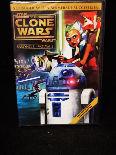 Star Wars - The Clone Wars - Säsong 1 vol 2 (DVD) - OOP/Utgången - NY/Oöppnad