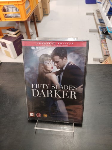 FIFTY SHADES DARKER - UNMASKED EDITION. INPLASTAD DVD