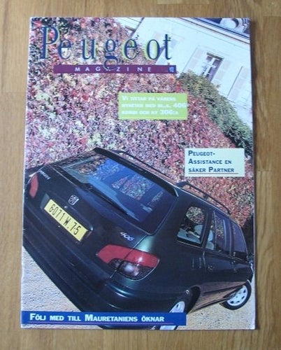 Tidning - Peugeot Magazine Nr.1997