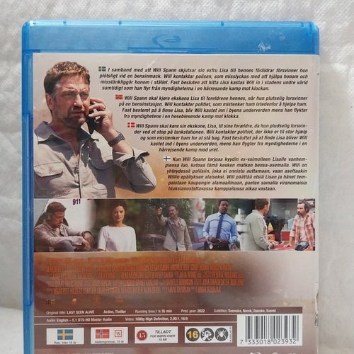 Last Seen Alive Blu-Ray