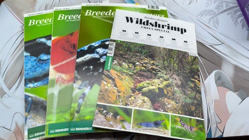 Breeders'n'Keepers Shrimpkeepers Magazine by Chris Lukhaup Vol 1 2 3 China