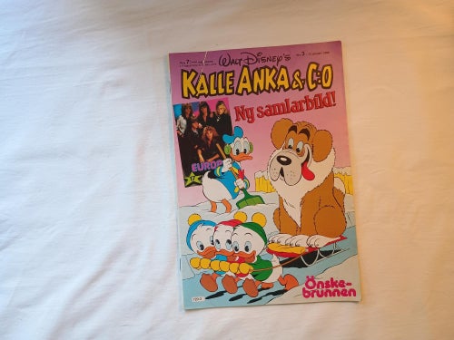Kalle Anka nr 3 1986 - Bilaga: EUROPE Samlarbild