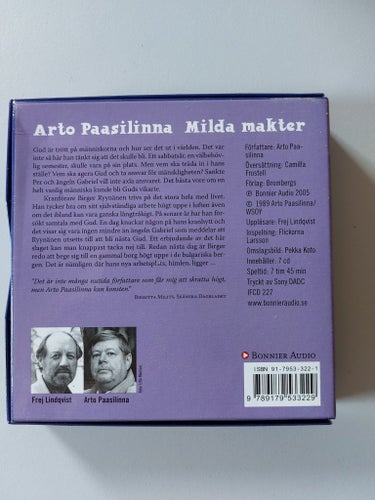 Arto Paasilinna - Milda makter (Ljudbok CD)