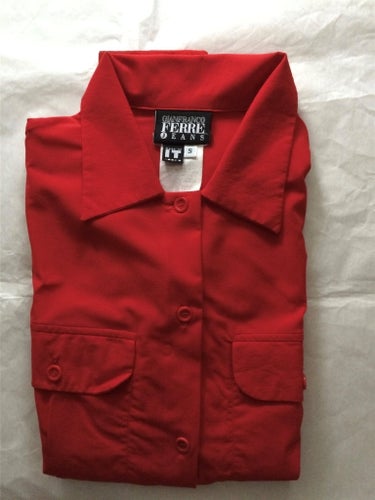GIANFRANCO FERRE JEANS skjorta (storlek S)