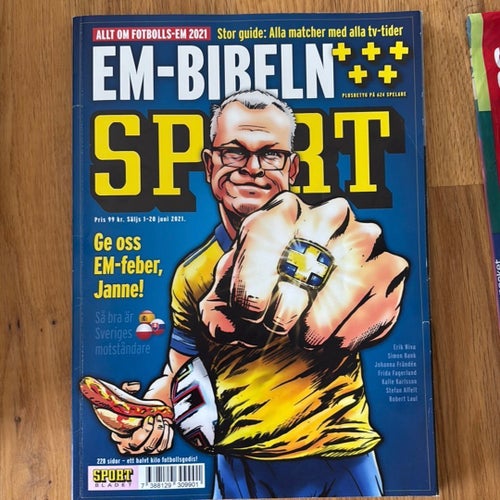 EM-Bibeln Sportbladet 2021