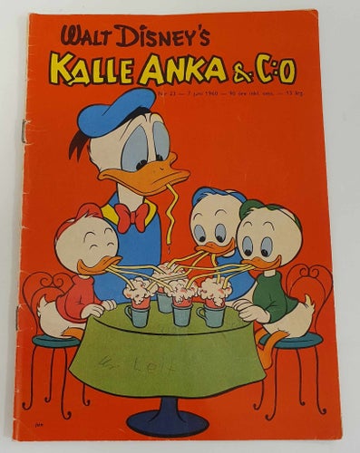 Kalle Anka & Co nr 23 1960 / GD/VG