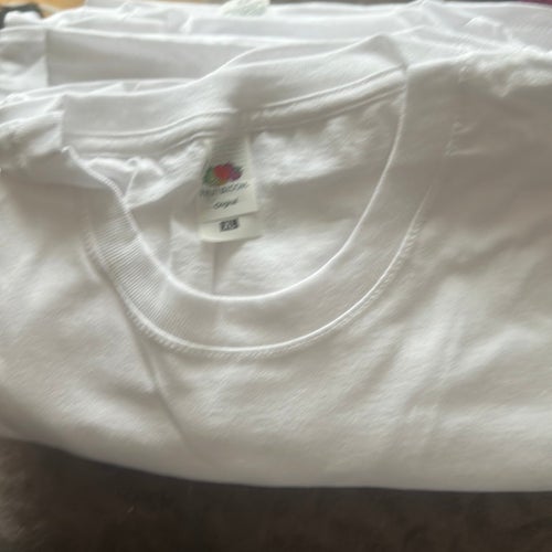 Fruit of the Loom Men T-shirts - XXL 5 pack white