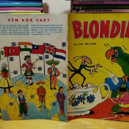 Blondie 1956 nr 15, Fine